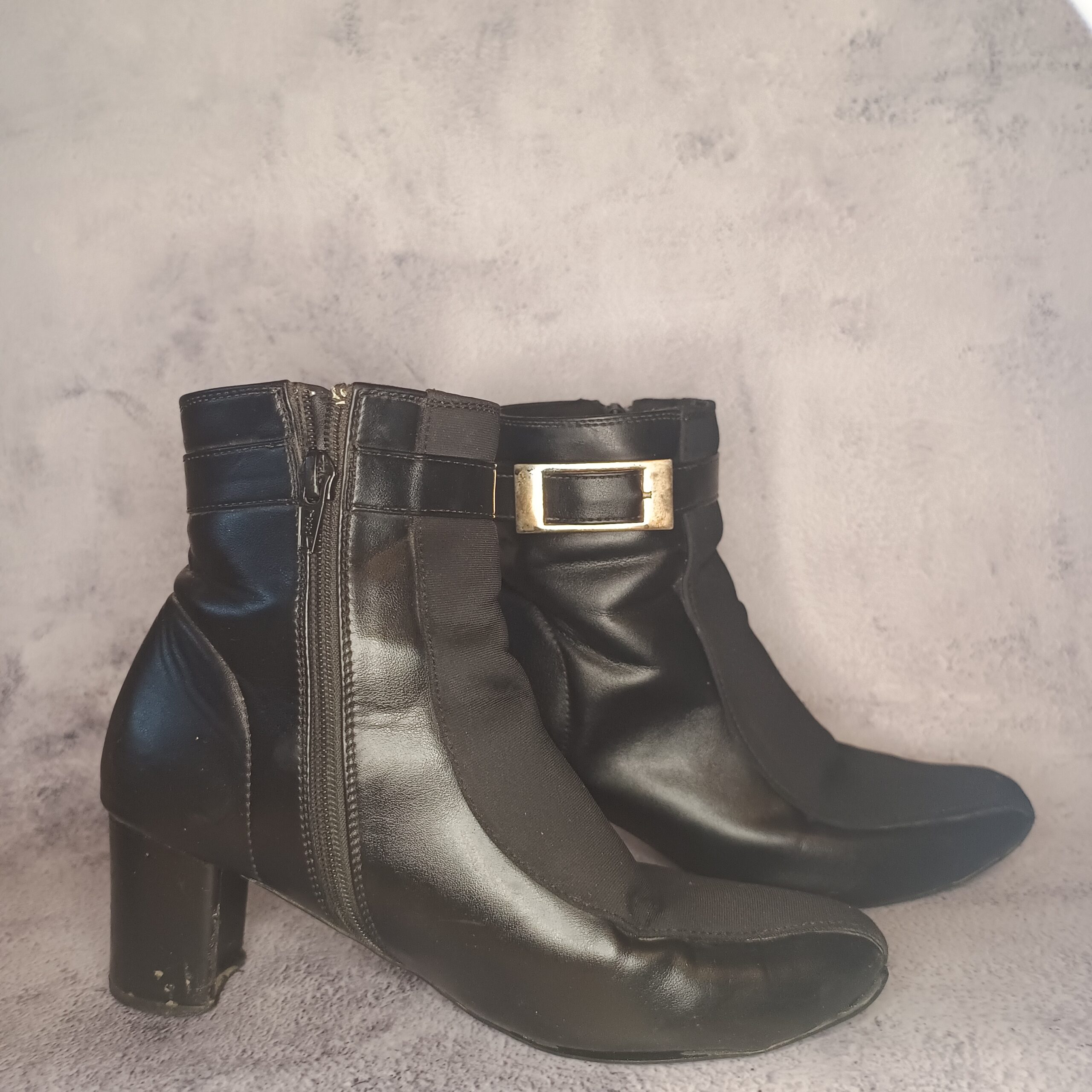 Black Heel Boots
